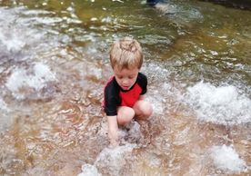 Peninsula Hot Springs with Kids