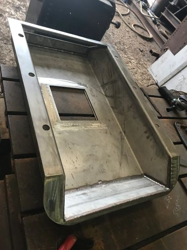 Ashpan steel fabrication