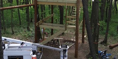 Picture of a forest adventure