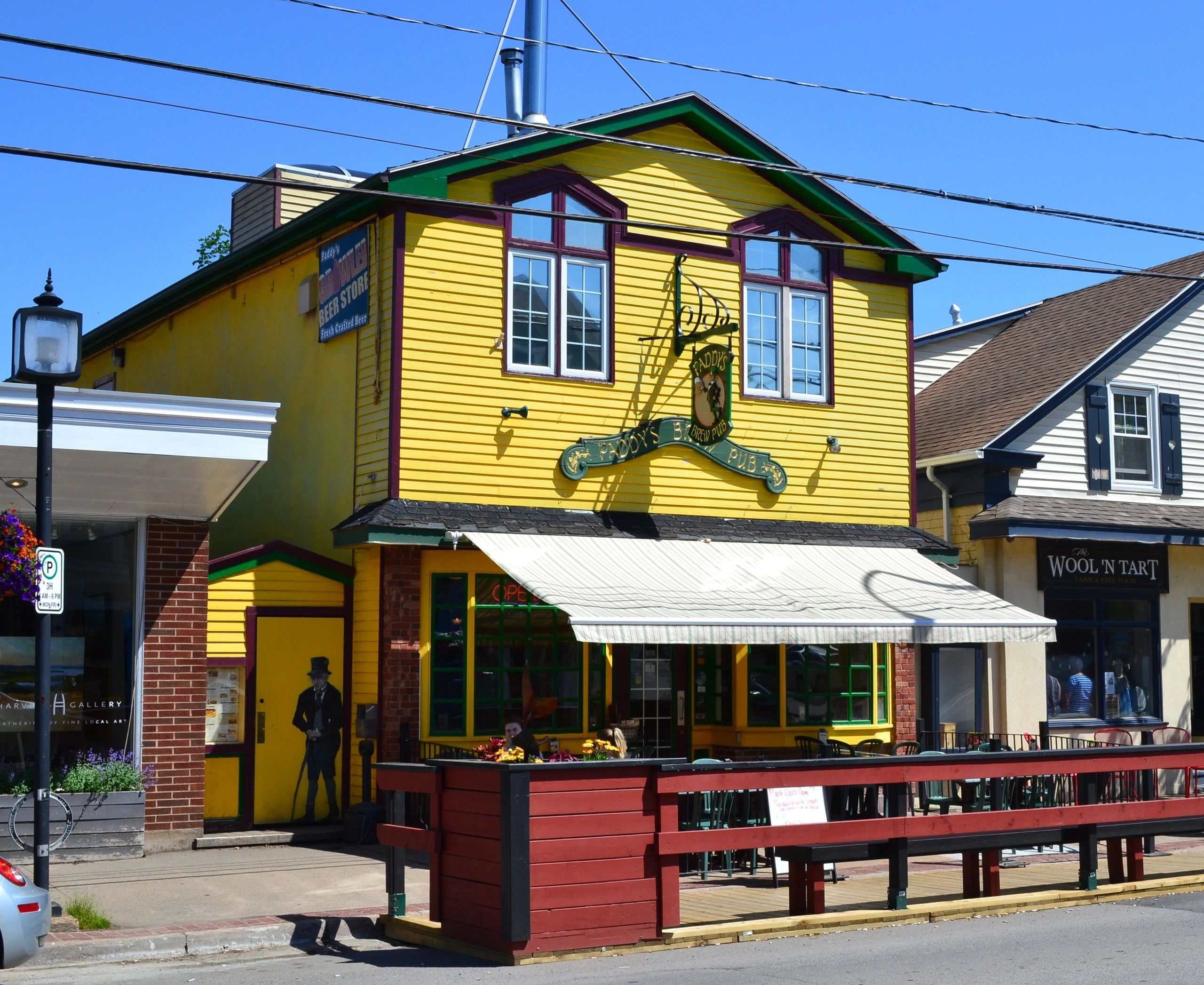 Dining Menus Paddy's Brewpub & Rosie's Restaurant in Wolfville