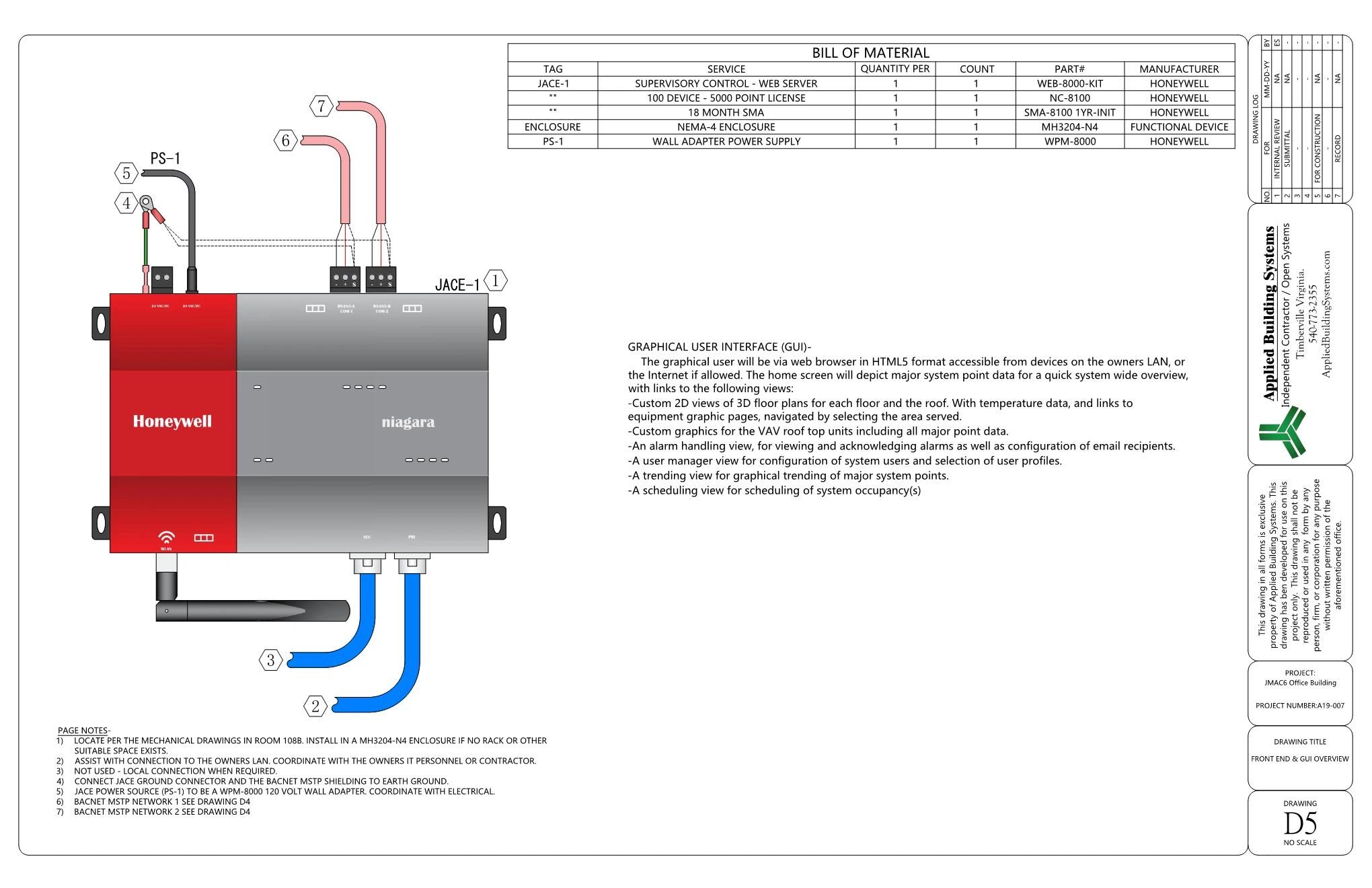 Sample Controls Drawings