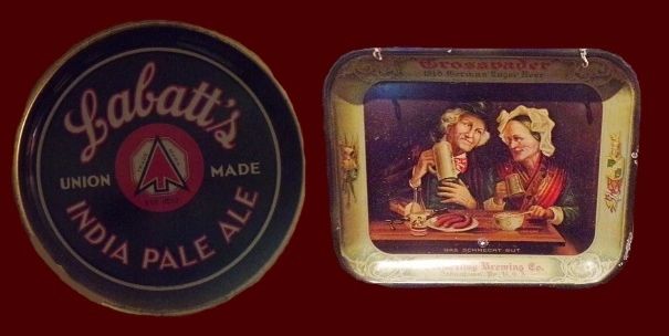 We buy collections of old beer trays and tip trays. Email jefflebo@aol.com to sell yours.