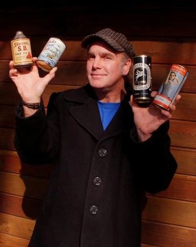 Jeff Lebo, owner of the world's largest collection of beer cans. https://cansmartbeercans.com