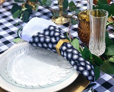 fall sunflower themed place setting