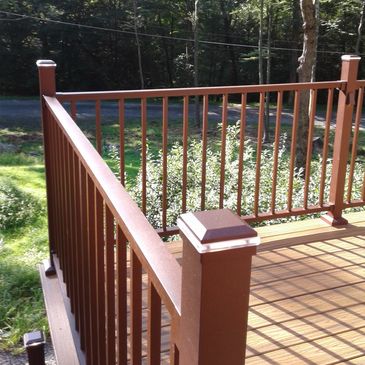 Deck Railings Lehigh Valley Pa | Deck Railings Poconos Pa | Deck Railing Repairs Lehigh Valley Pa