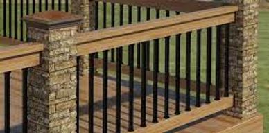 Deck Railings installed in Scranton, PA