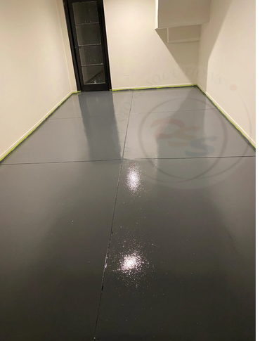 Epoxy Coating in Garage floor