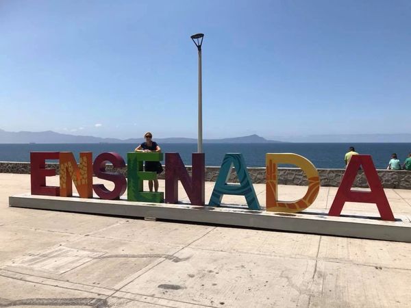 Touristy Ensenada picture!