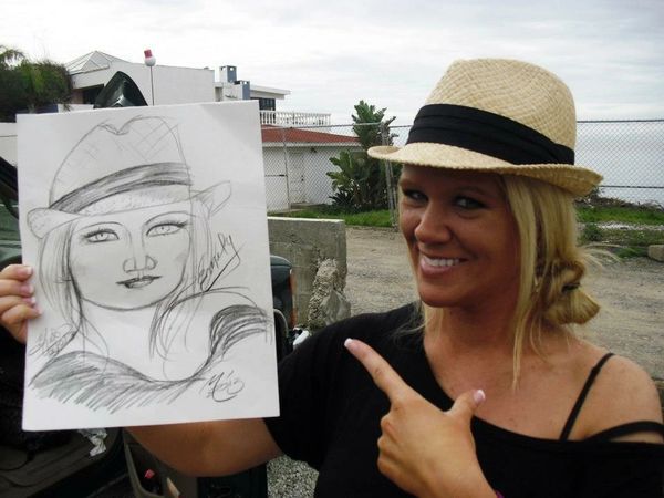 First Street, Ensenada, Mexico
Portrait's so similar??