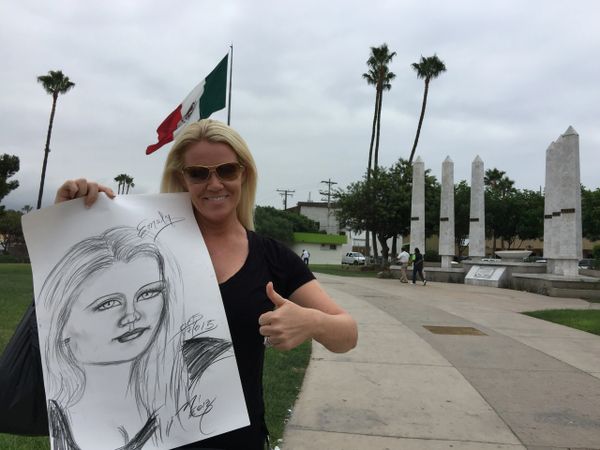 First Street, Ensenada, Mexico
Portrait's so similar??