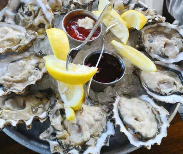 Oysters, Bluewater Grill, Avalon, Catalina
