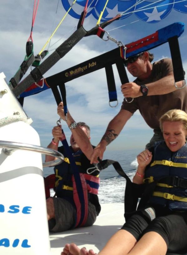 Parasailing, Catalina Island