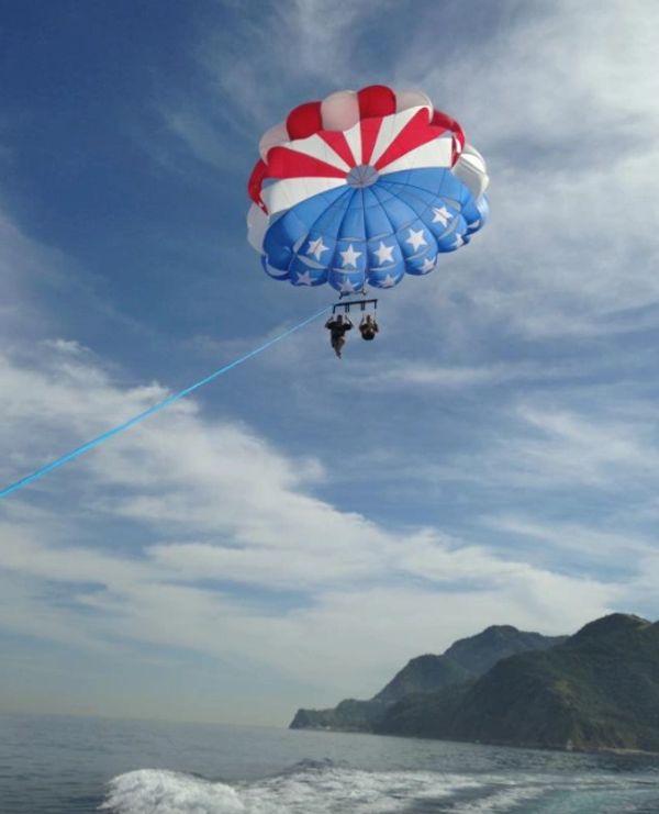 Parasailing, Catalina Island