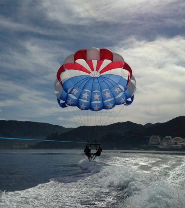 Parasailing, Catalina Island