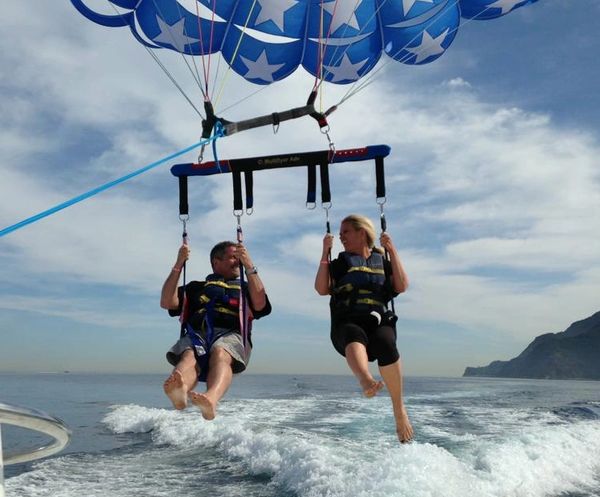 Parasailing, Catalina Island