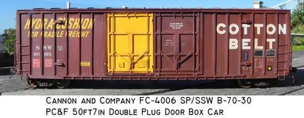 Double door box car