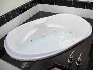 Picture of whirlpool bathtub