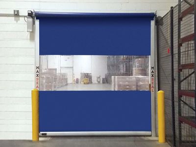 New High Speed PerforMax Maxseal High Speed Doors with a clear view section