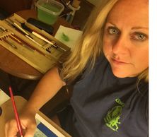 Michele Cahill- Artist Founder Pet Portrait Fun