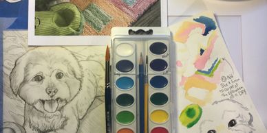 DIY Pet Portrait Fun Paint Your Pet Kit