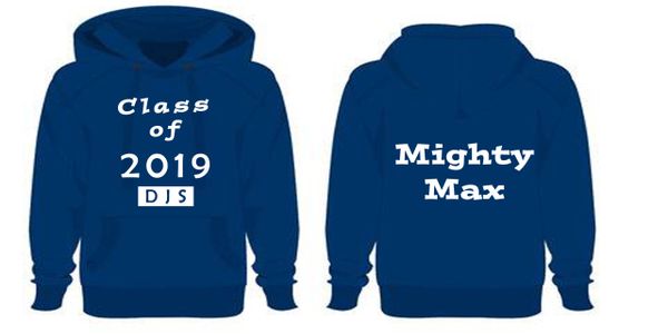 School leavers printed hoodies available in tidworth