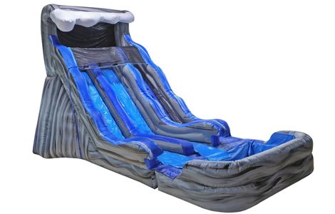 Water Slide or Dry Slide. Duel Racing Slides. 17 foot slides.