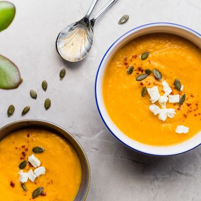soup, healthy-eating, healthy-choices, pumpkin seeds, bowl, lunch, dinner