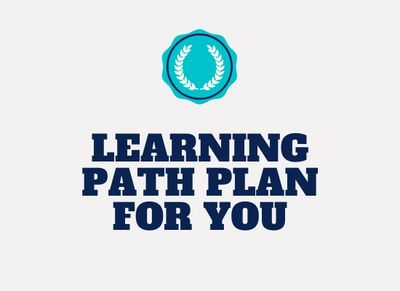 Learning Path Plan for marketing