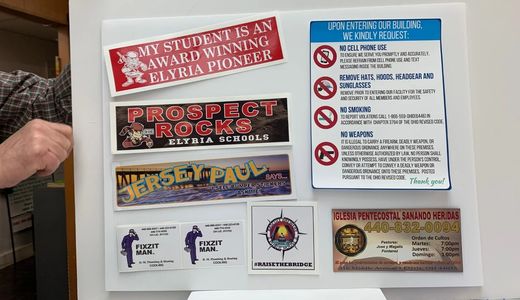 Printing custom wide-format vinyl bumper stickers, magnets, & wall decals from a local print shop