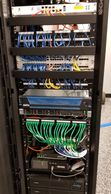 IT Rack cabling clean up
