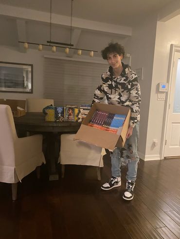 Boys volunteer ideas pandemic safe no contact