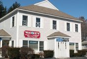 WAYNE'S IS LOCATED ON THE 2ND FLOOR AT THE END OF THE BUILDING. WE LOOK FORWARD TO BEING OF SERVICE