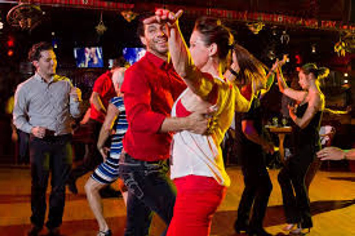 salsa dancing