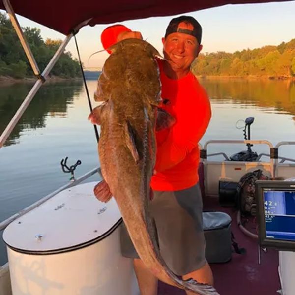 ProStaffer Joey Pounders live bait cat fishing 50 gallon X-Treme Bait tank