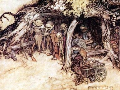 elves live underground