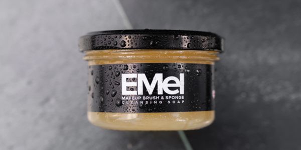 Wet Emel makeup brush and sponge cleansing soap