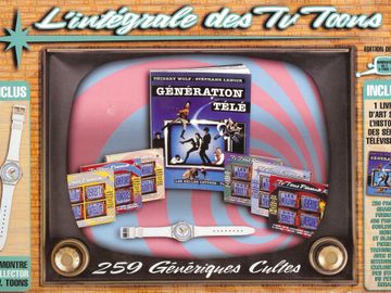 L'intégrale des TV Toons, conçu par Thierry Wolf pour Play-Time, une division FGL PRODUCTIONS