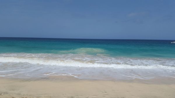 Blue Sea and Golden Sand