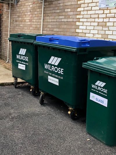 Wilrose commercial waste wheelie bins