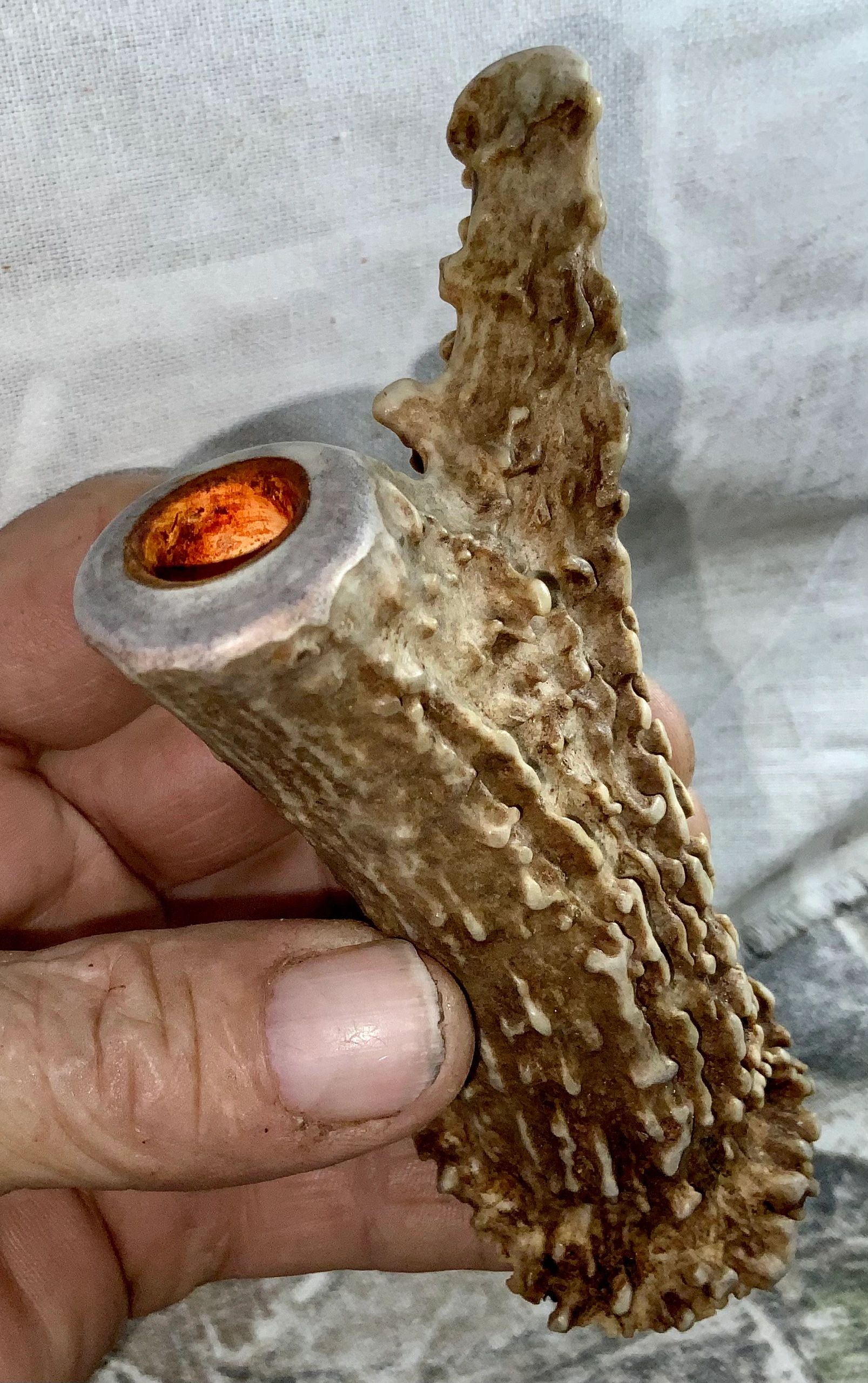 Antler Pipe #964