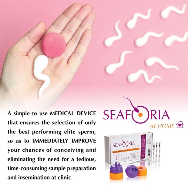 SEAFORIA GET PREGNANT - HOME INSEMINATION KIT