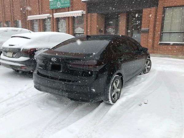 car tinting in snowy Toronto