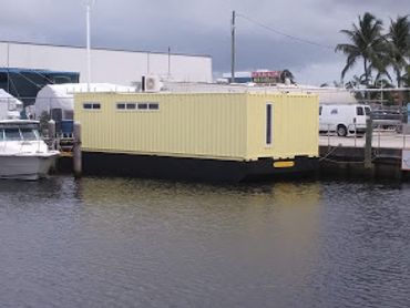 16' x 45' Poly Barge/Poly Houseboat Hull