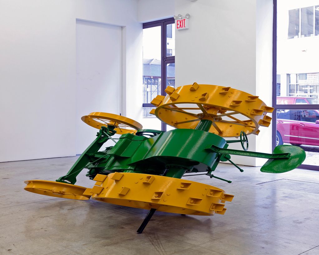 James Angus John Deere Model D
2013
steel,cast iron, enamel paint
80 x 60 x 95 inches