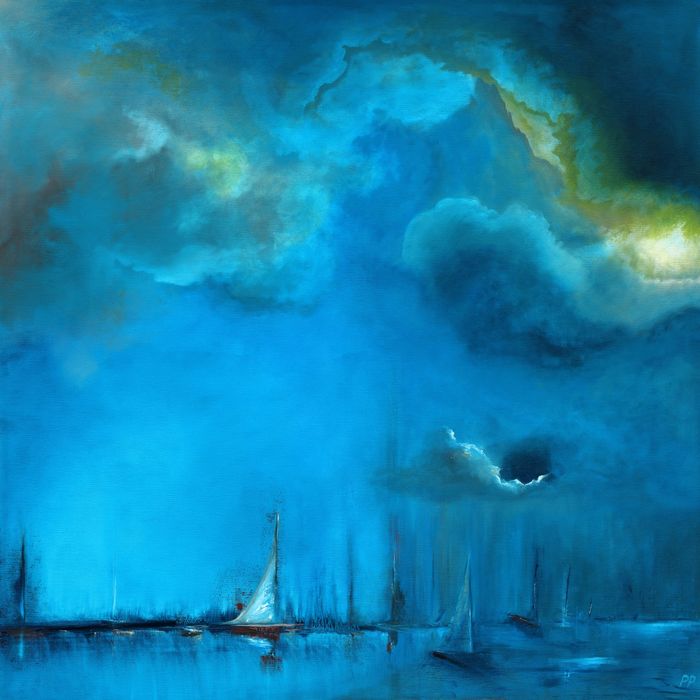 Stormy Sails by Paula Perry