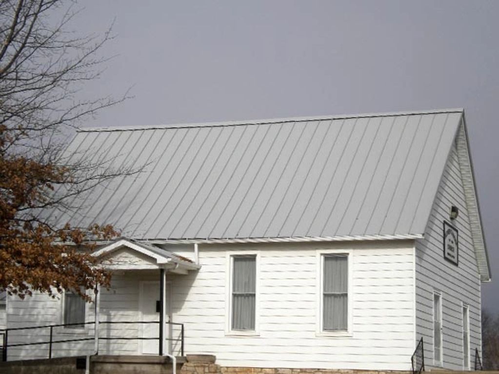 Old New Garden Baptist Church,1857.Standing seam.done in 2004