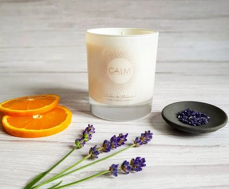 Calm be 'Relaxed' is our 1st in the 'Calm be' range. English Lavender and sweet orange.