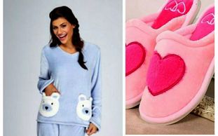 telas para pijamas y pantuflas