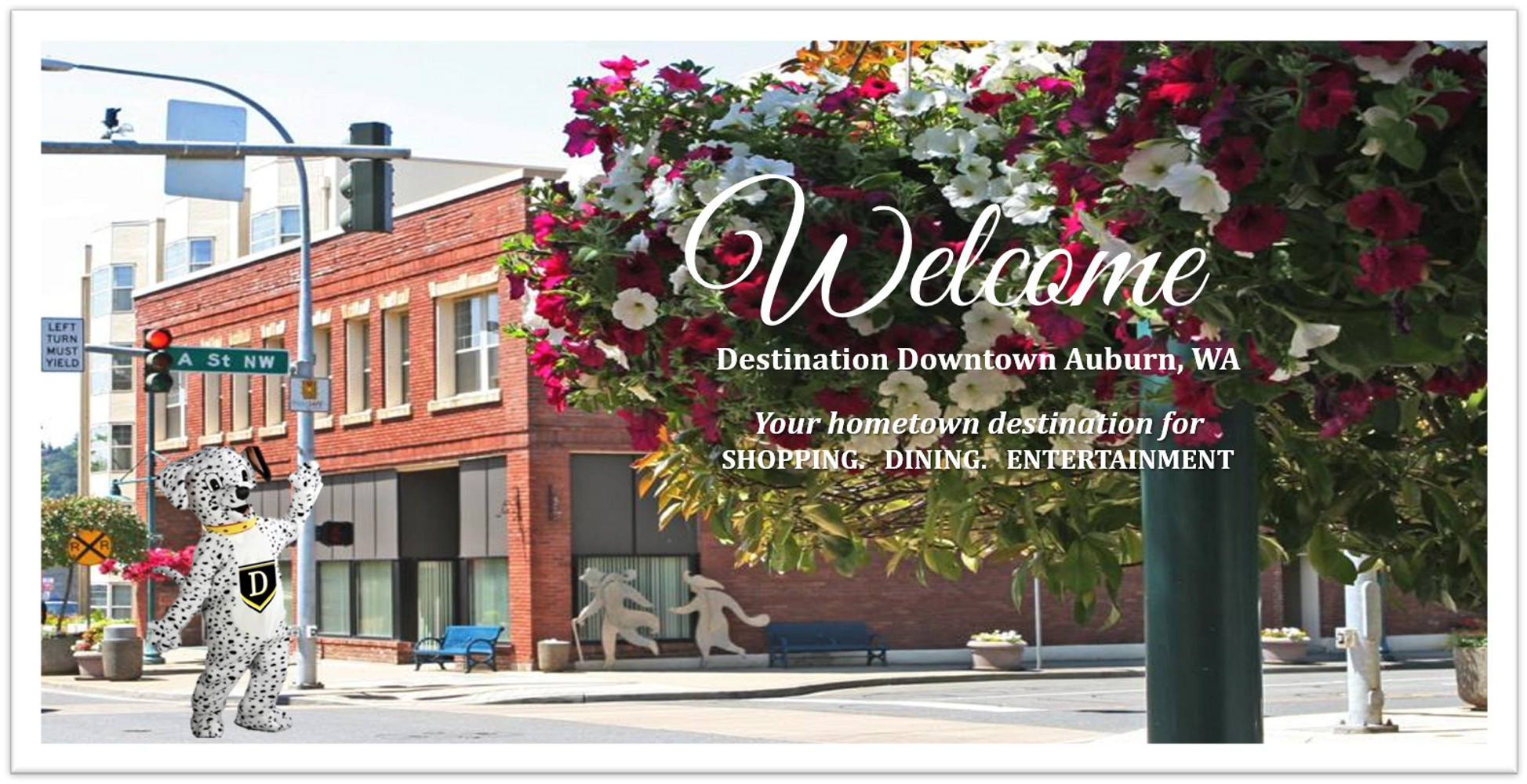 Downtown Auburn WA. Hometown Destination for Shopping, Dining, Entertainment. Events.