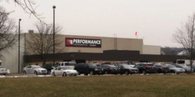 building identification, facility sign, business sign, front entrance sign